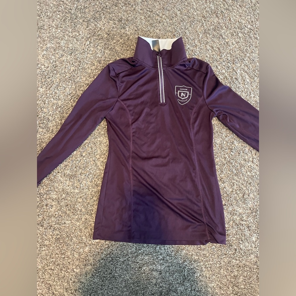 Noel Asmar Purple Long Sleeve. Size Xs